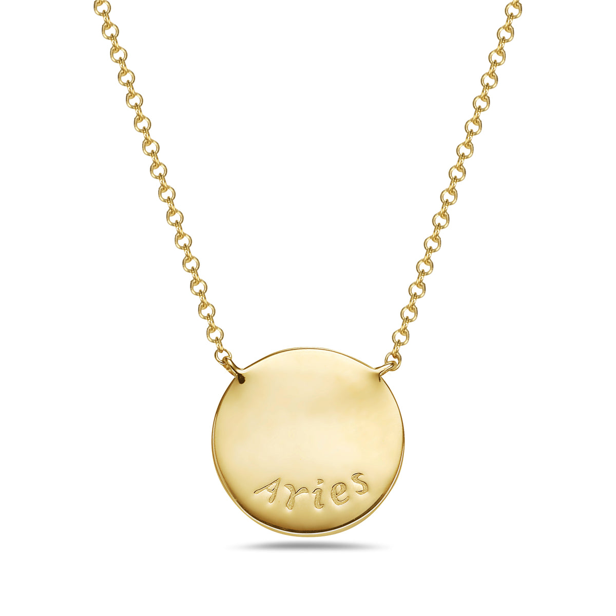 Barmakian | Diamond Aries Medallion Necklace