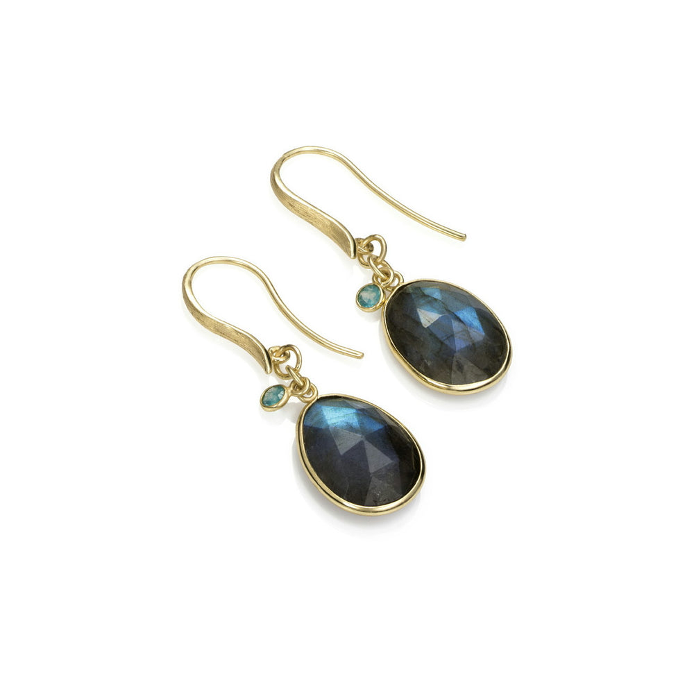 Jorge Revilla Shade Faceted Labradorite Earrings