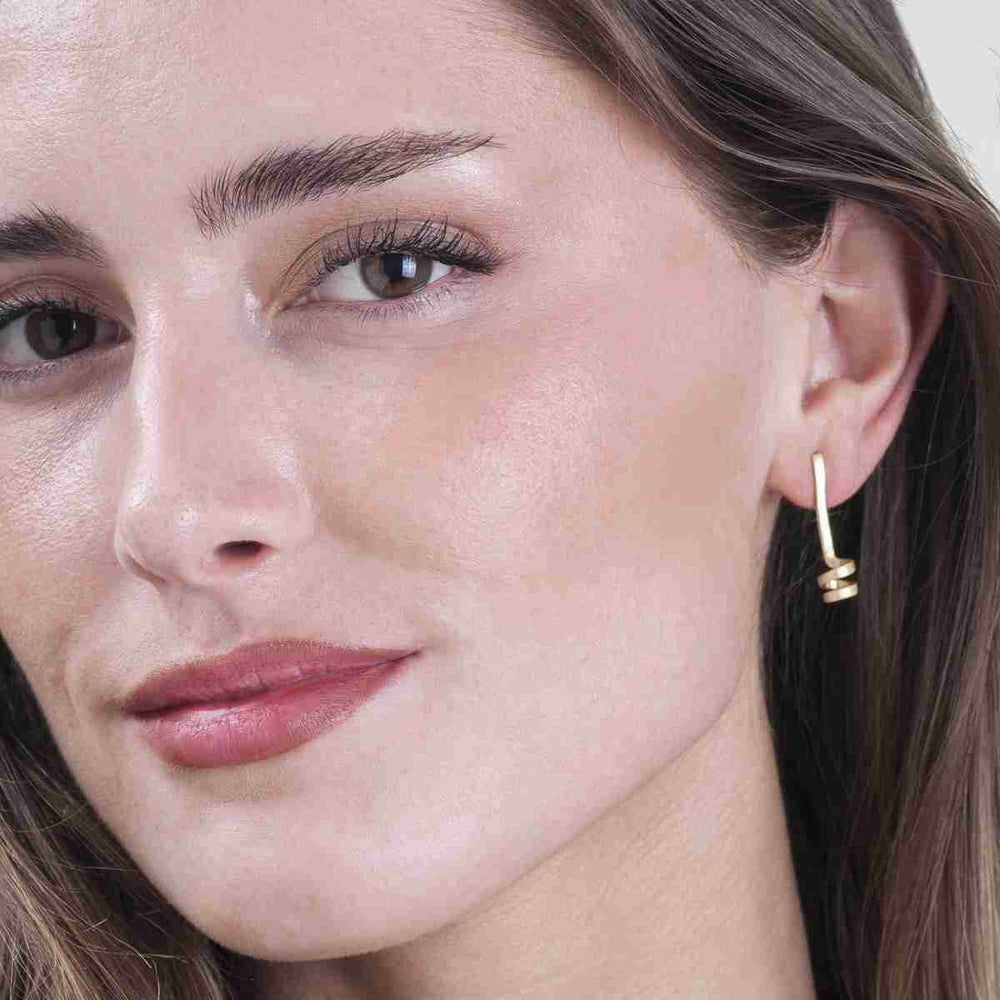 Jorge Revilla Mia Mini Spiral Earrings