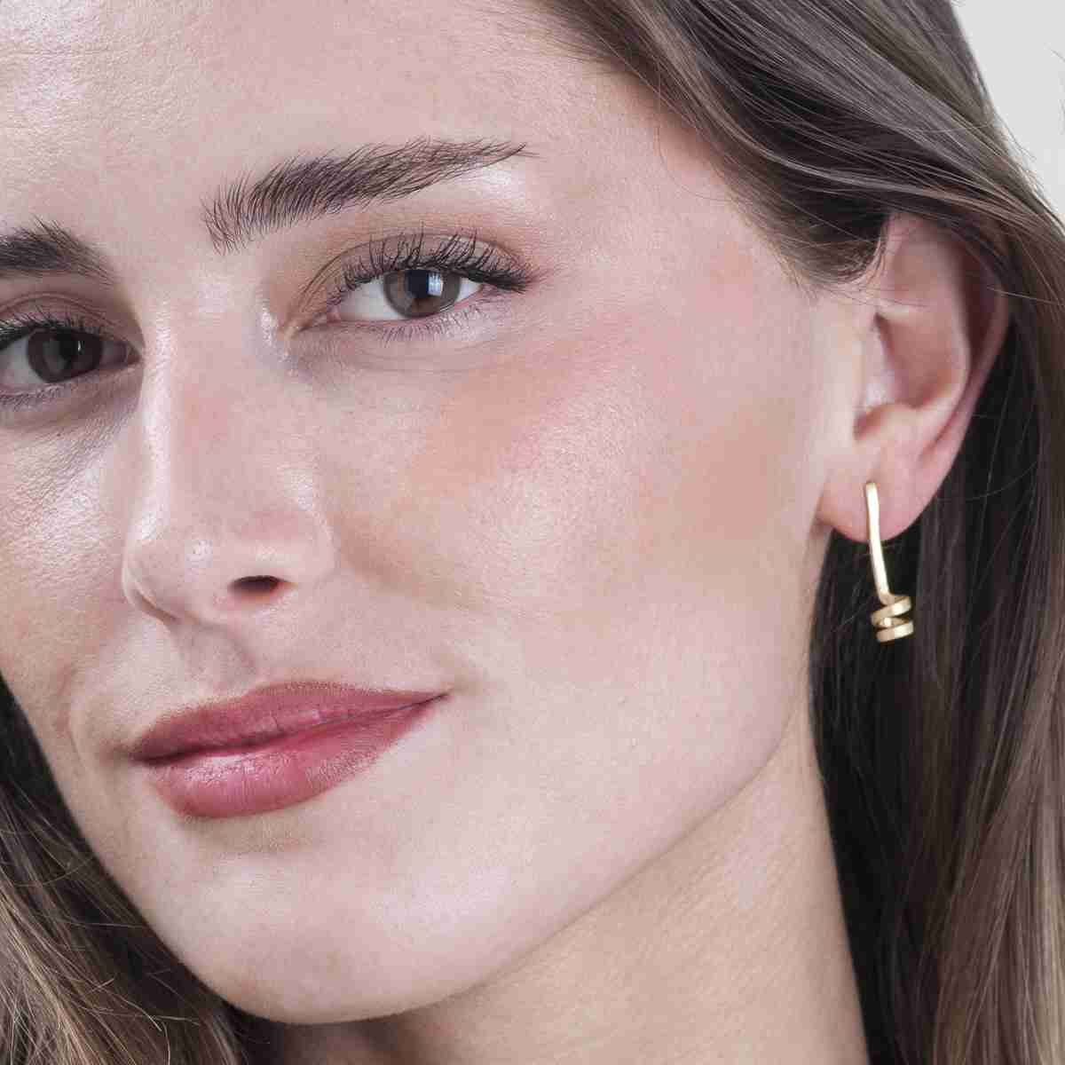 Jorge Revilla Mia Mini Spiral Earrings