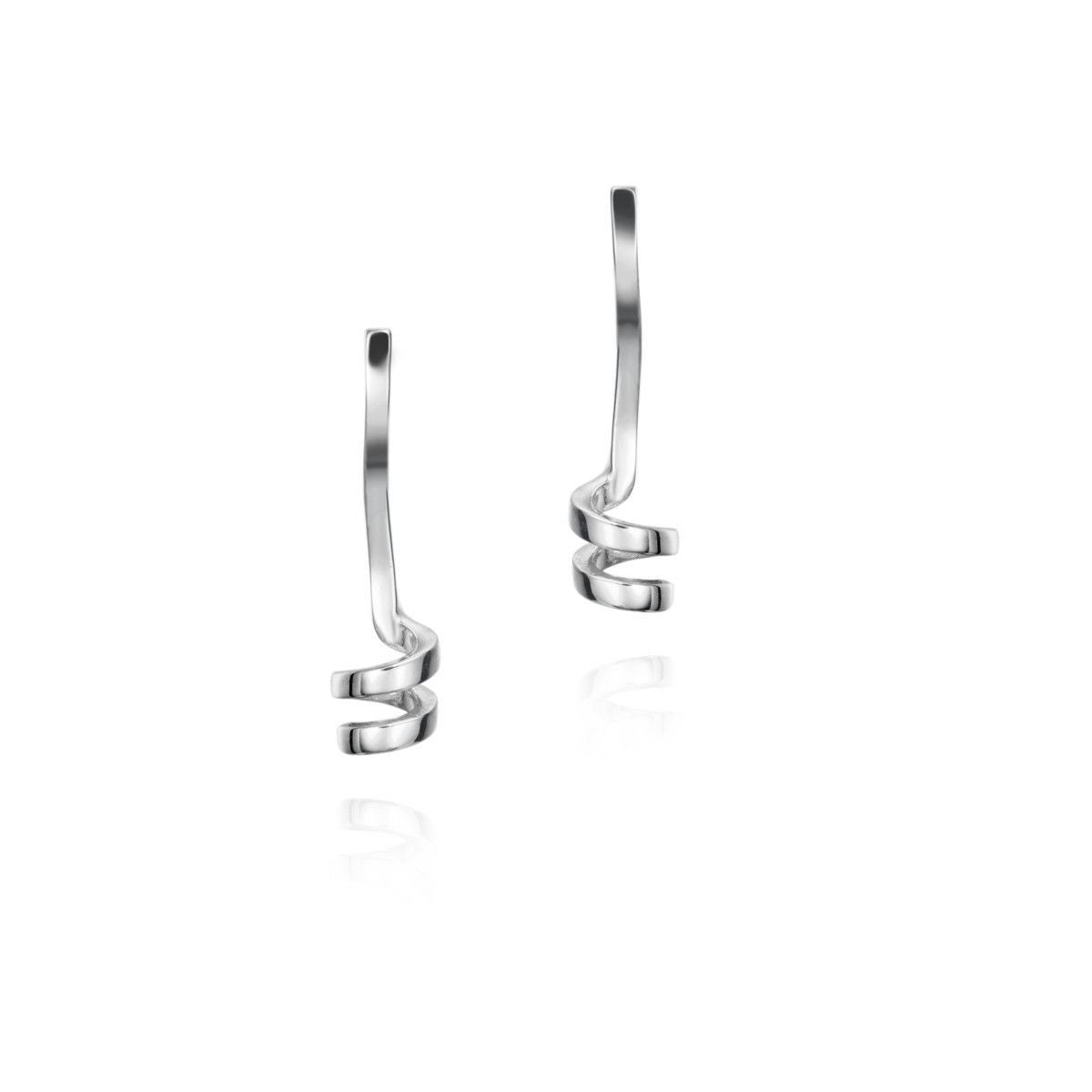 Jorge Revilla Mia Mini Spiral Earrings
