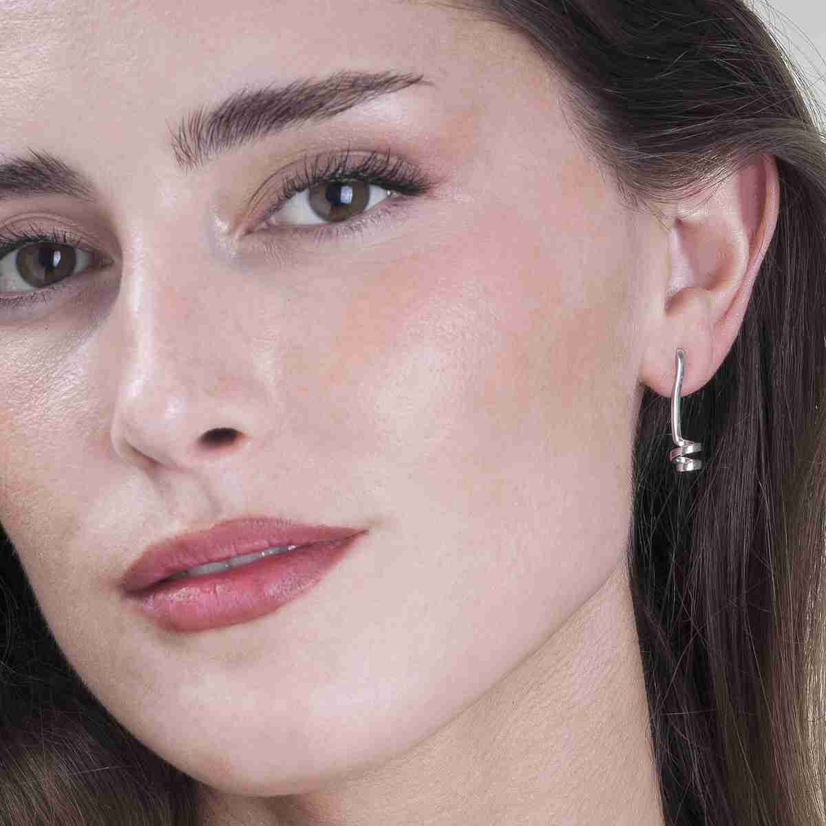 Jorge Revilla Mia Mini Spiral Earrings