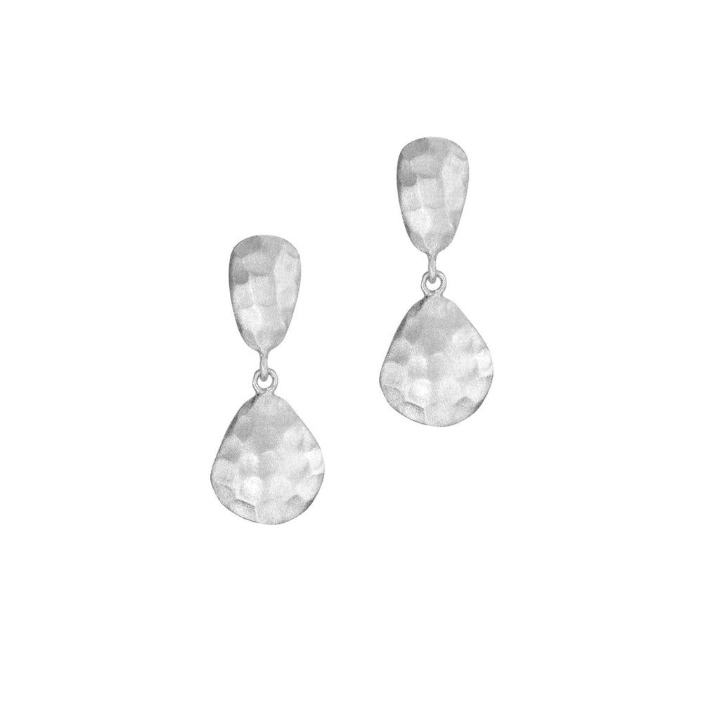 Jorge Revilla Essential Hammered Drop Earrings
