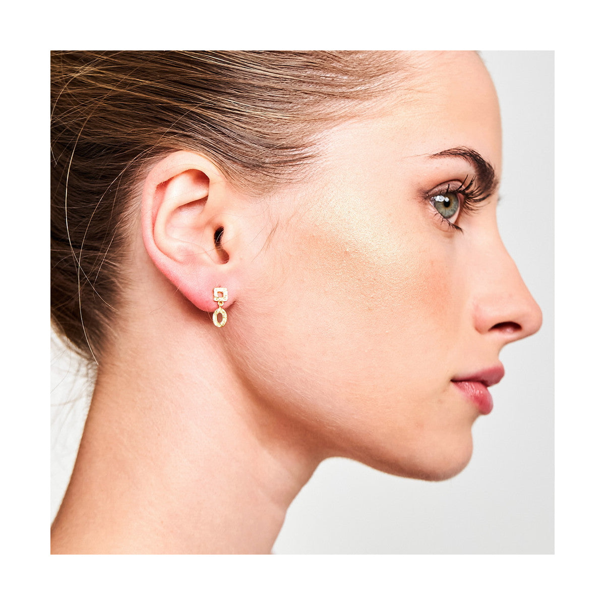 Jorge Revilla Drop Geometric Shape Earrings