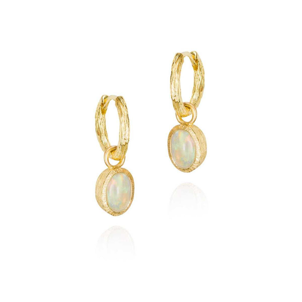 Jorge Revilla Zen Opal Hoop Earrings