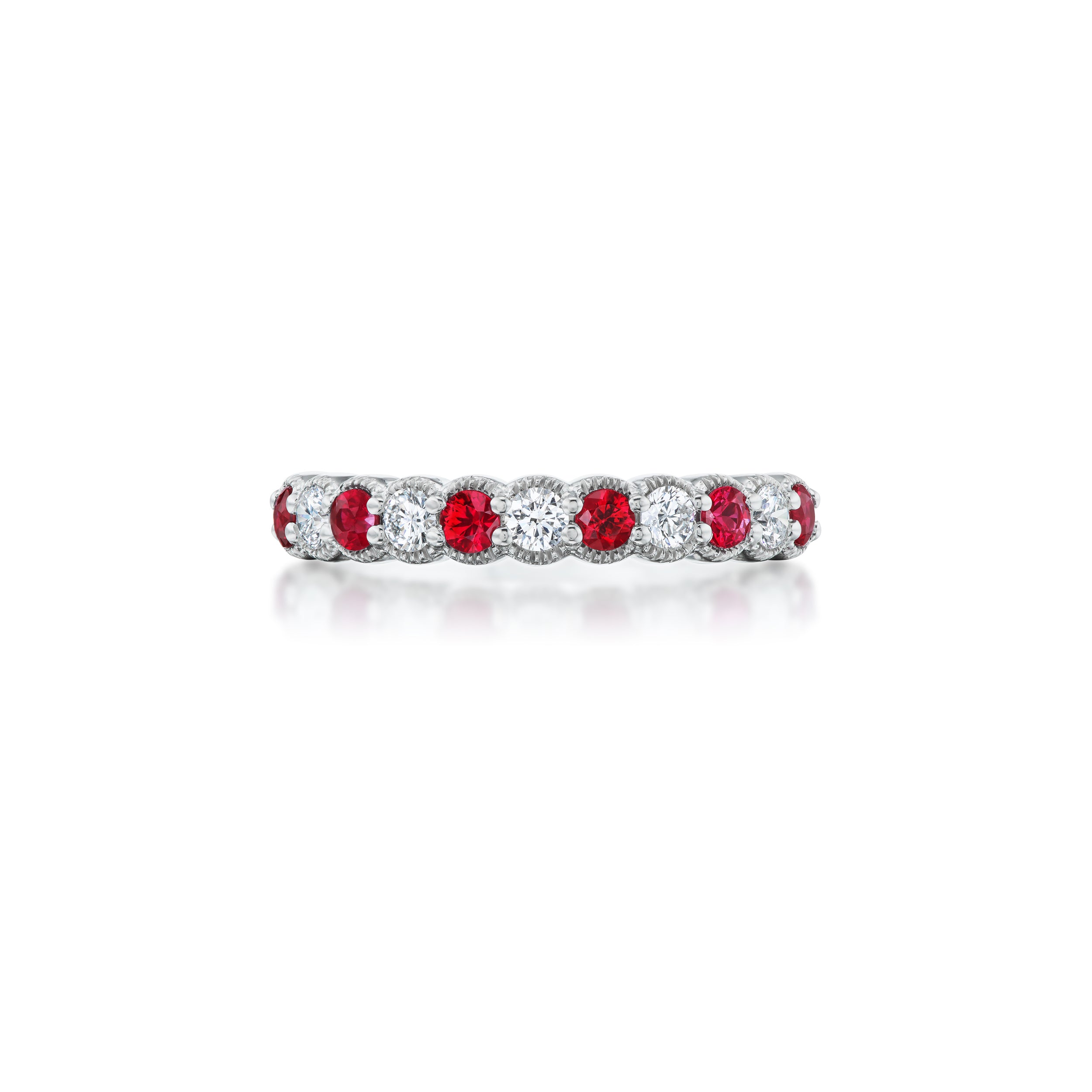 Barmakian Ruby and Diamond Band