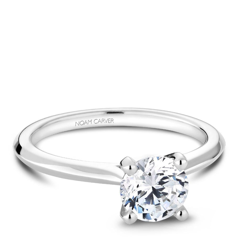 Noam Carver Diamond Solitaire Engagement Ring