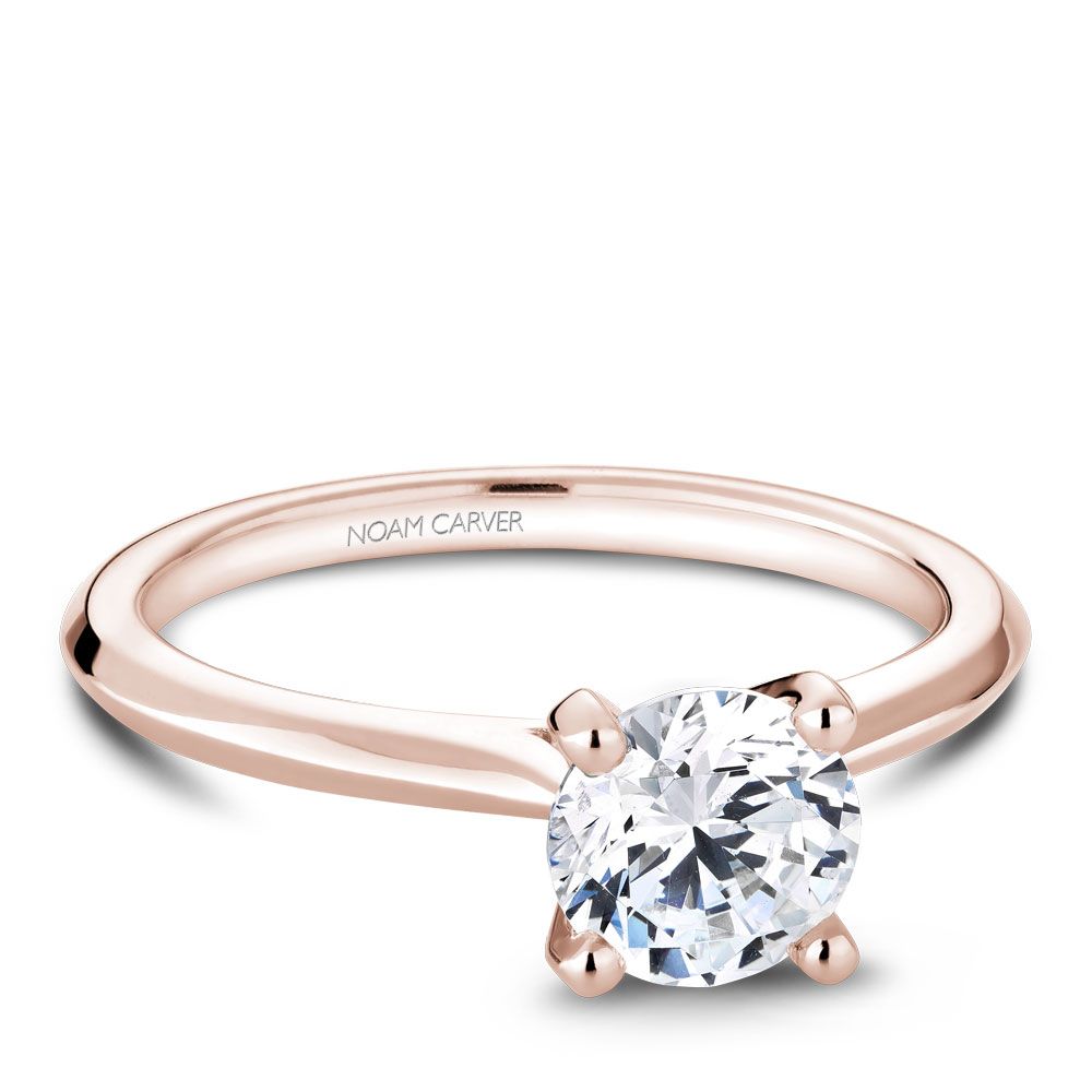 Noam Carver Diamond Solitaire Engagement Ring