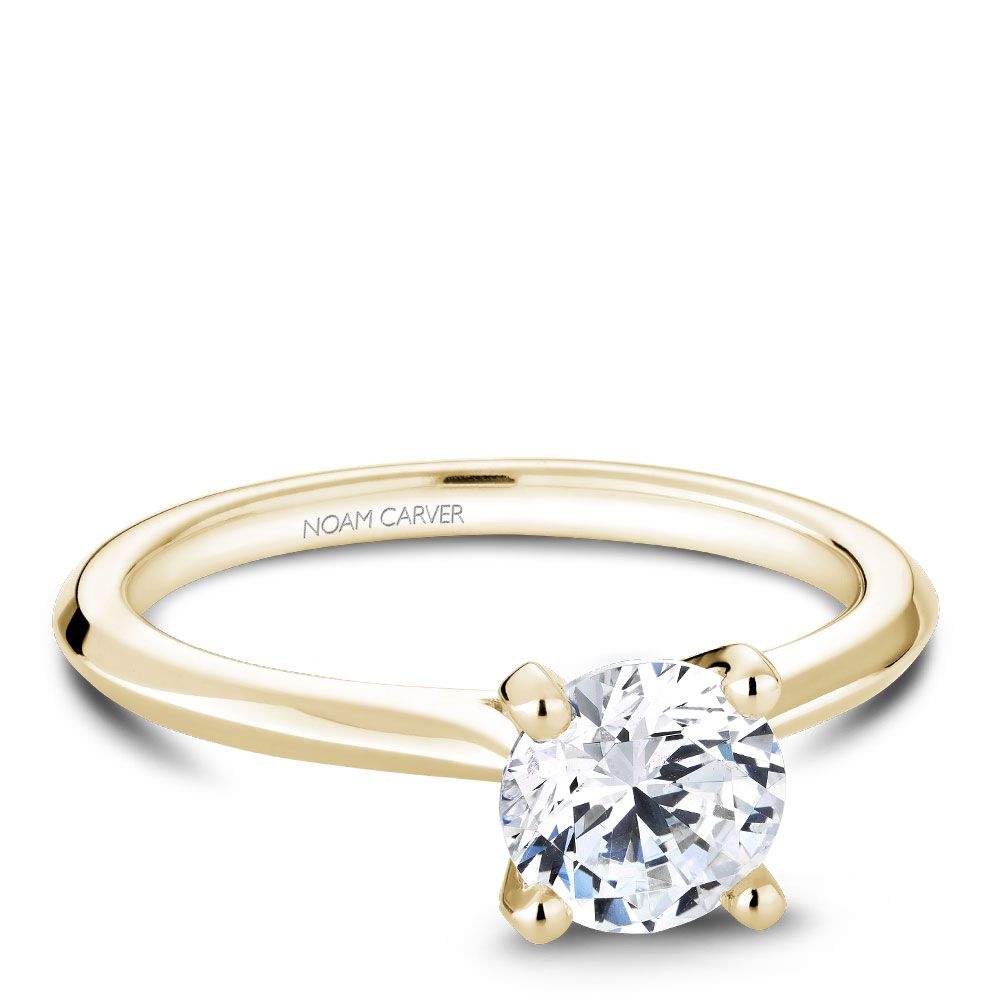 Noam Carver Diamond Solitaire Engagement Ring