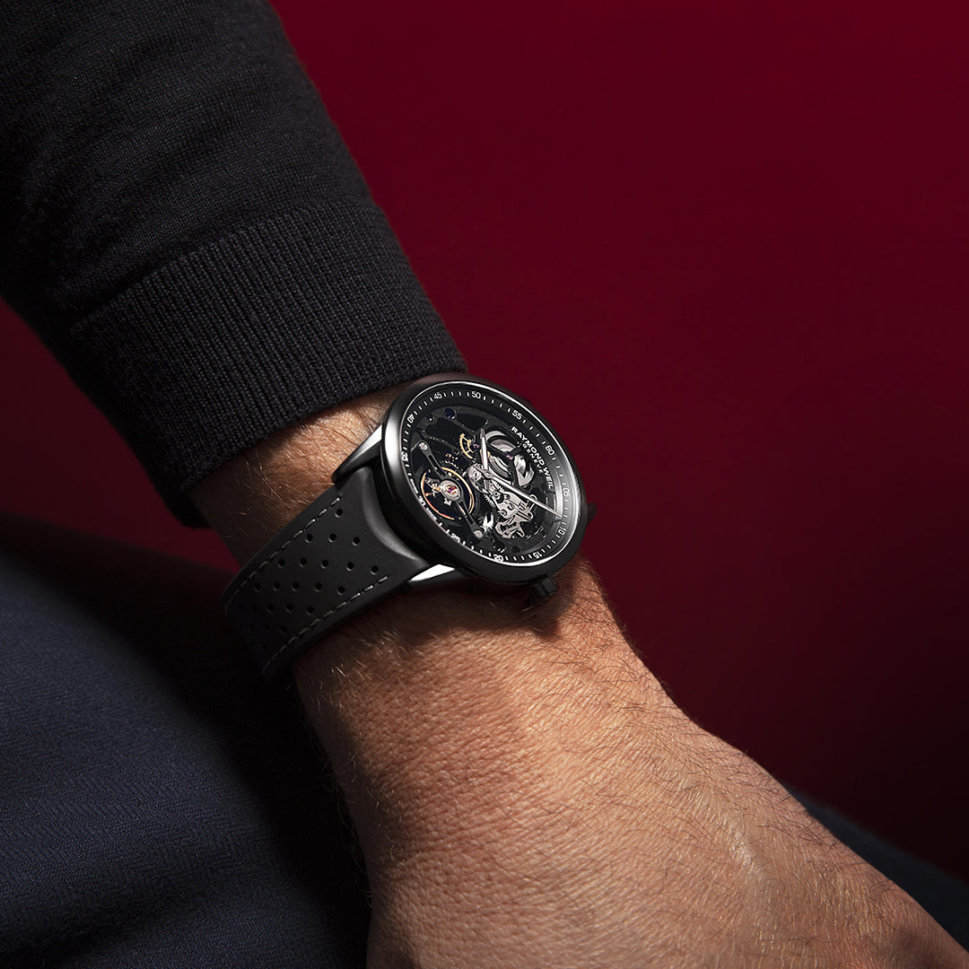 Barmakian Raymond Weil The Freelancer RW1212 Skeleton Watch