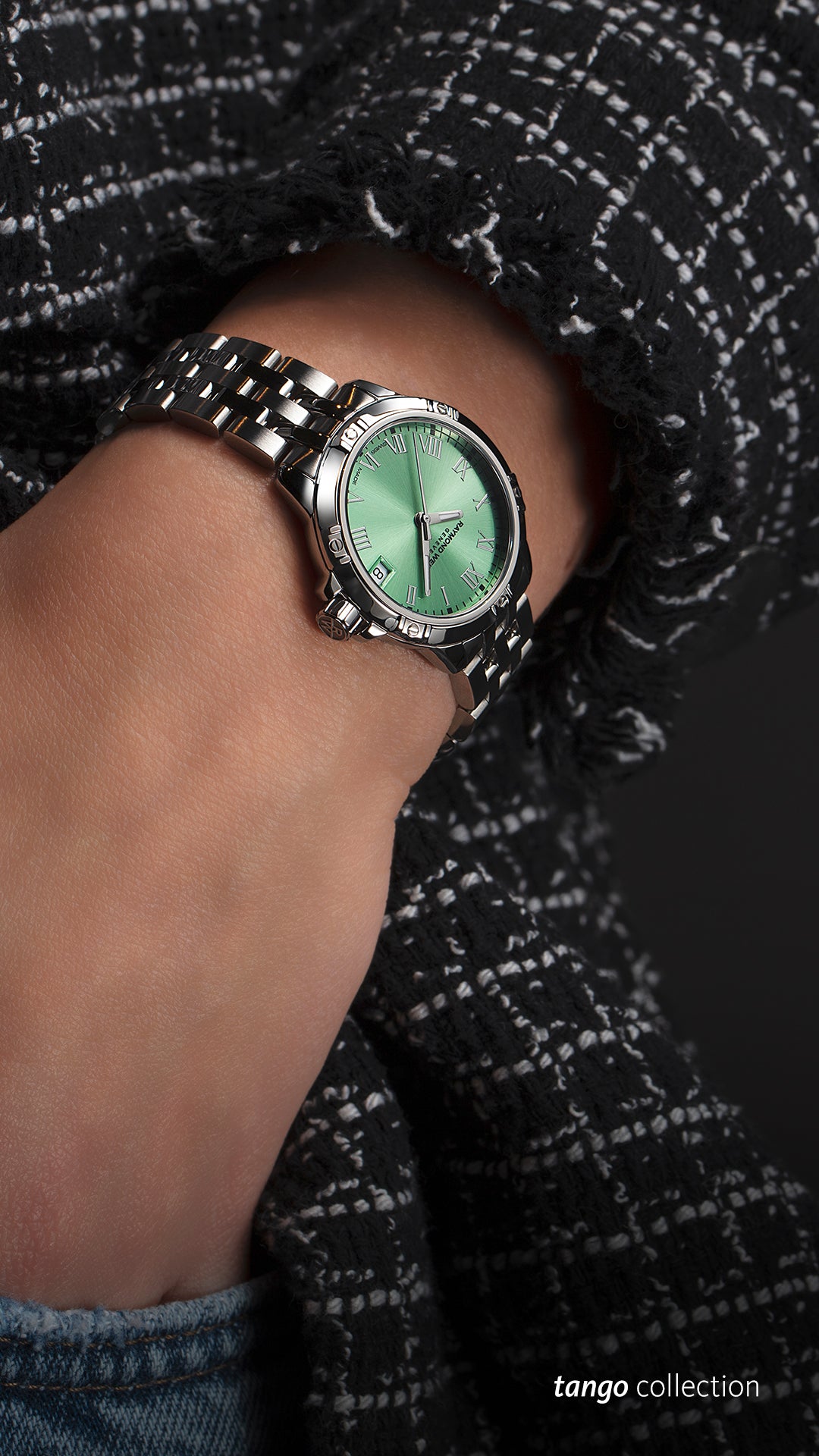 Barmakian | Raymond Weil Tango Classic Ladies Quartz Green Dial
