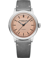 Barmakian | Raymond Weil Millesime Men's Automatic Grey Leather Barmakian | Raymond Weil Millesime Men's Automatic Grey Leather