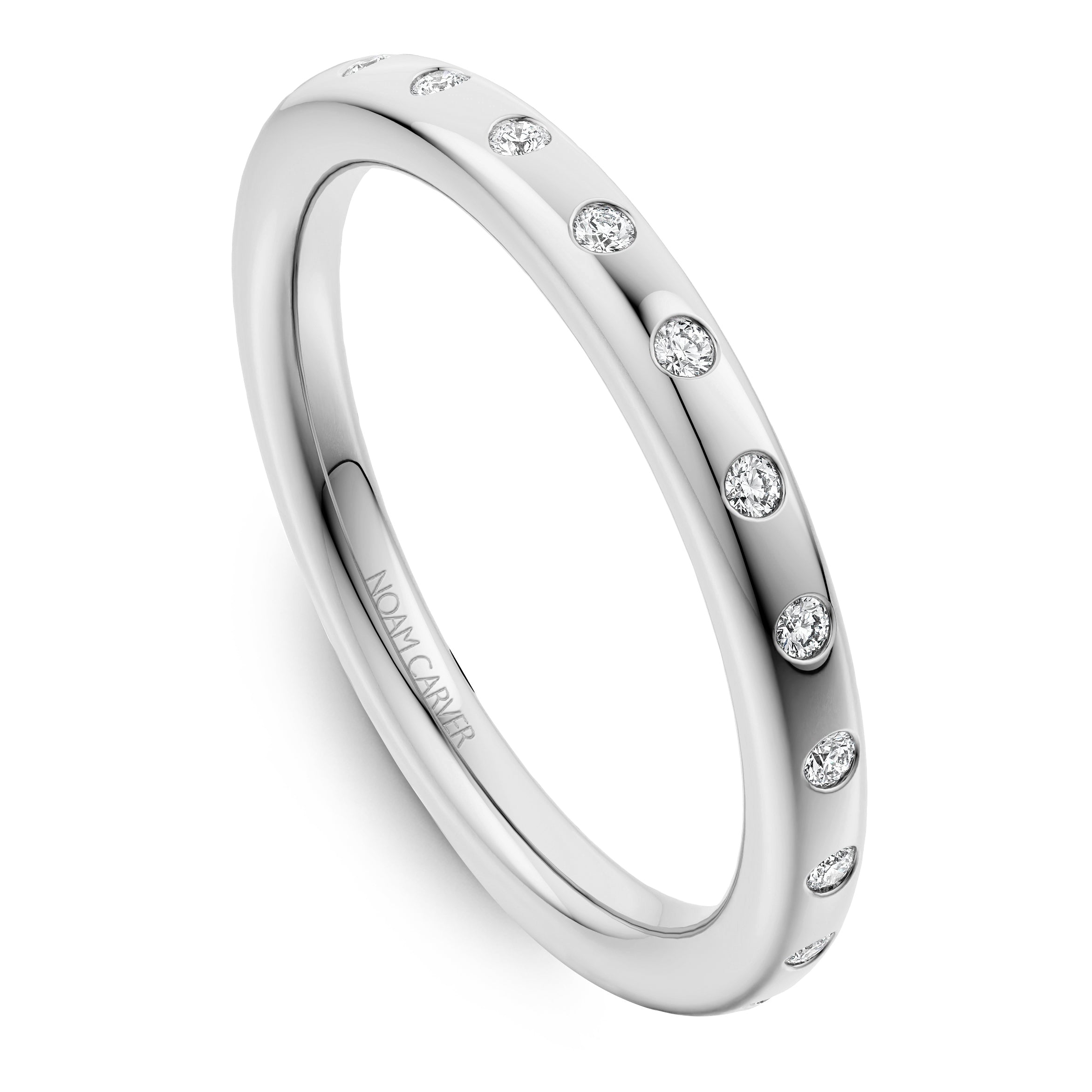 Noam Carver Diamond Wedding Band