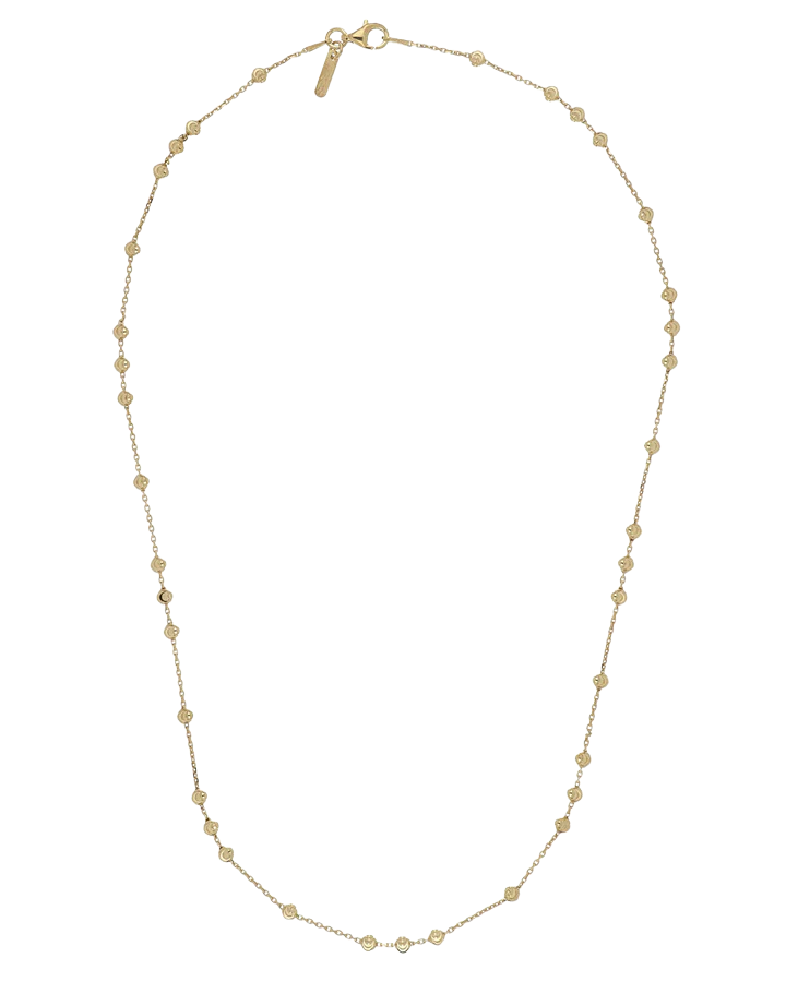 Station Moon 3+1 Silver Necklace