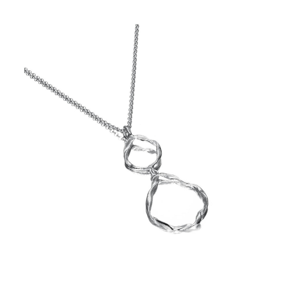 Jorge Revilla Rolling Irregular Two-Link Pendant