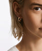 Anna Beck Classic Small Hinge Reversible Hoop Earrings