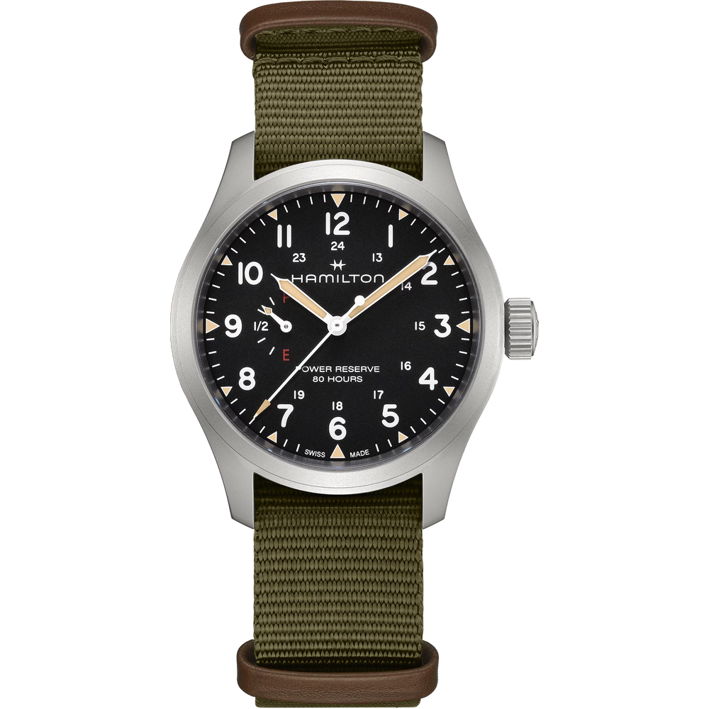 Khaki Field Mechanical Power Reserve 40 mm