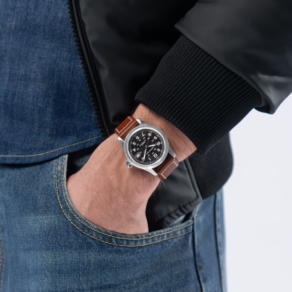 Khaki Field Auto 38mm