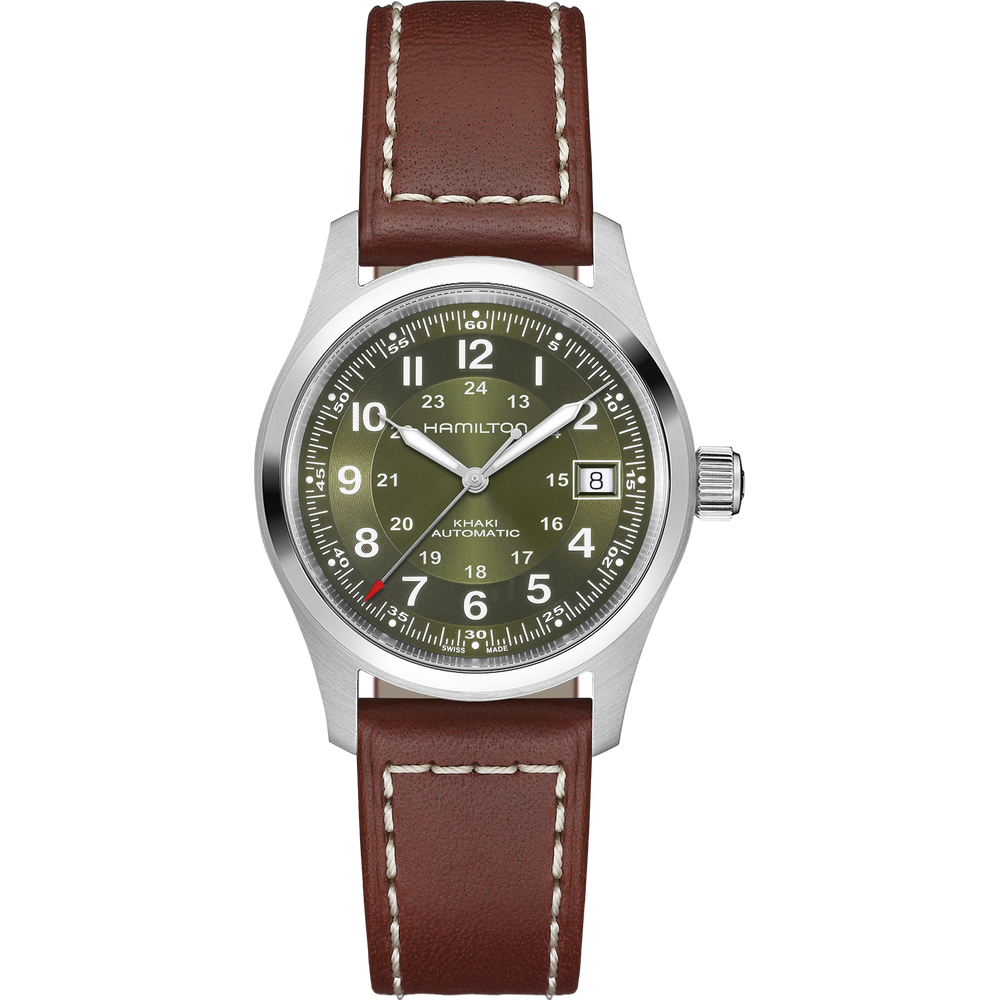 Khaki Field Auto 38mm