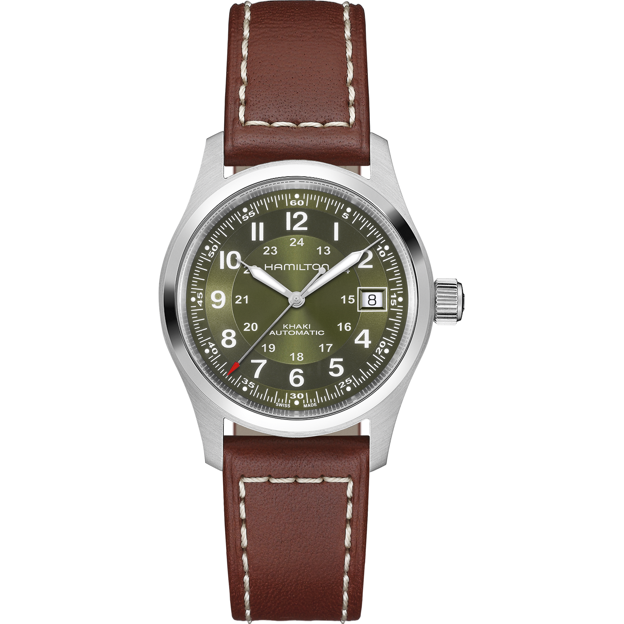Khaki Field Auto 38mm