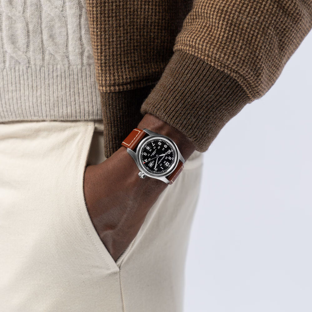 Khaki Field Auto 42mm