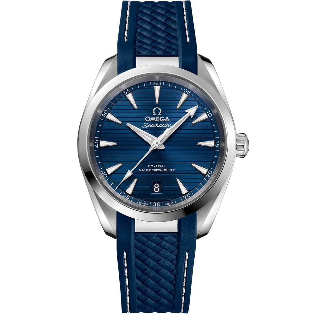 Omega Seamaster Aqua Terra 150M 38 mm steel on rubber strap