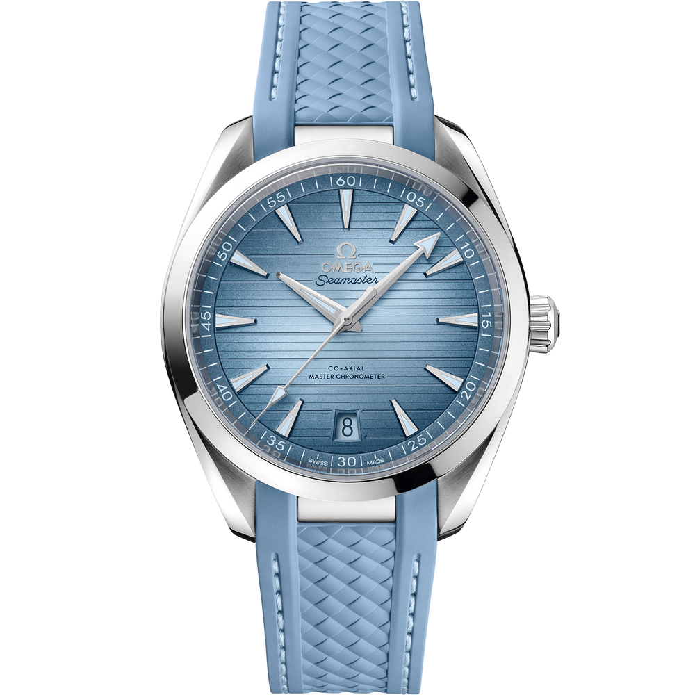 Omega Seamaster Aqua Terra 150M 41 mm steel on rubber strap