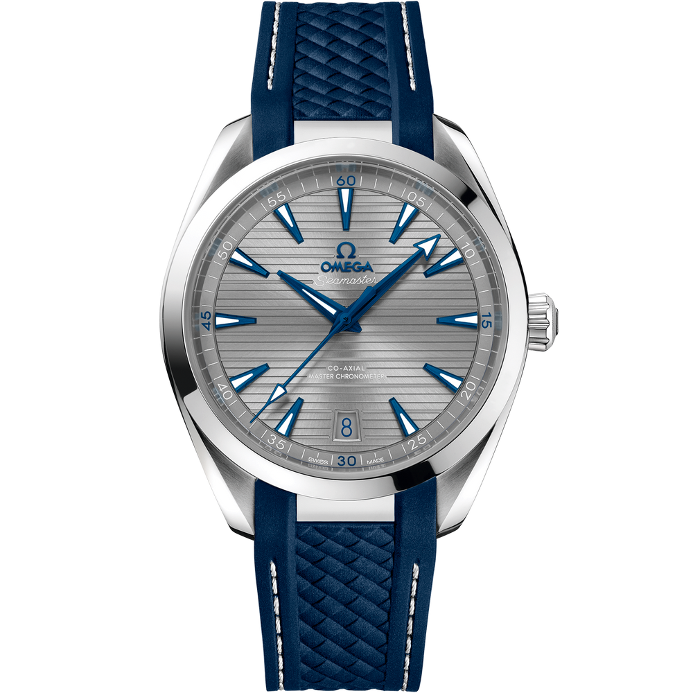 Omega Seamaster Aqua Terra 150M 41 mm steel on rubber strap