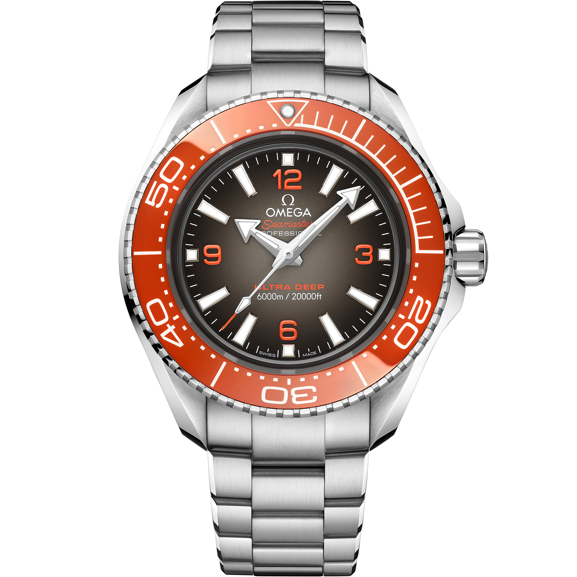 Omega Seamaster Planet Ocean 6000M 45.5 mm O-MEGASTEEL on O-MEGASTEEL