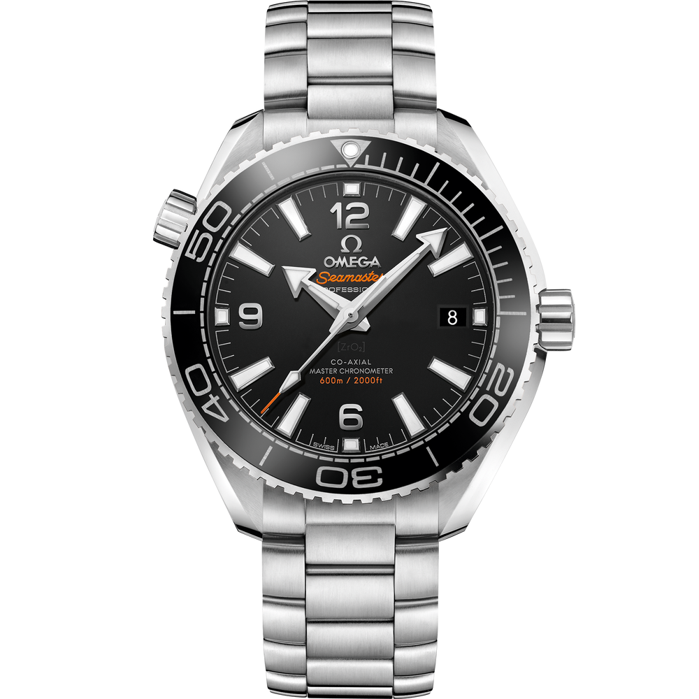 Omega Seamaster Planet Ocean 600M 39.5 mm steel on steel