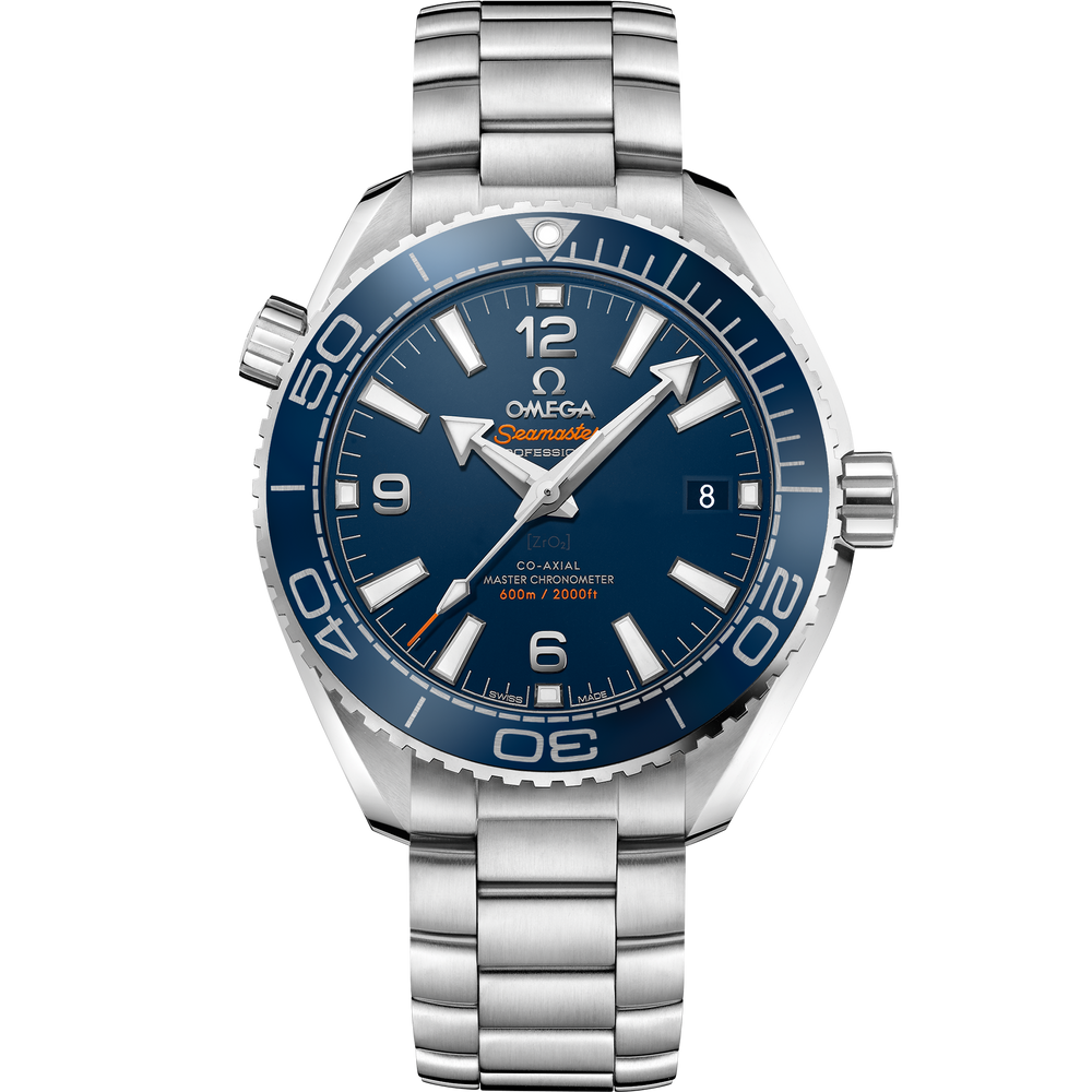 Omega Seamaster Planet Ocean 600M 39.5 mm steel on steel