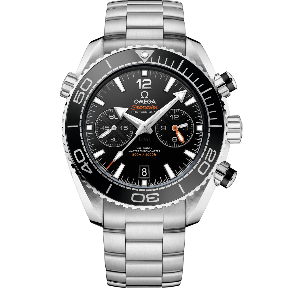 Omega Seamaster Planet Ocean 600M 45.5 mm steel on steel