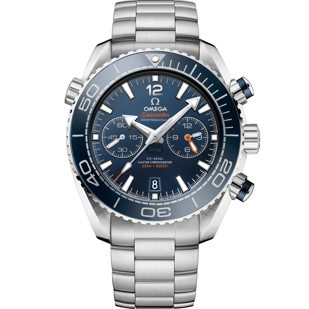 Omega Seamaster Planet Ocean 600M 45.5 mm steel on steel