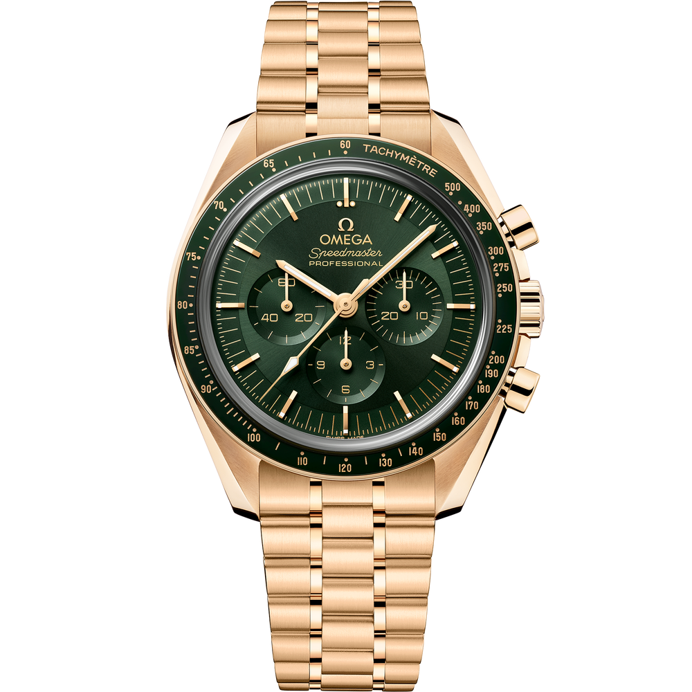 Omega Speedmaster Moonwatch Professional 42 mm Moonshine™ gold on Moonshine™ gold