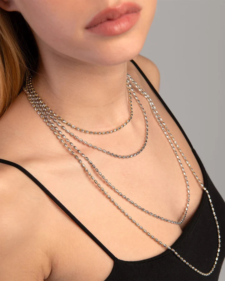 Rice Silver Necklace