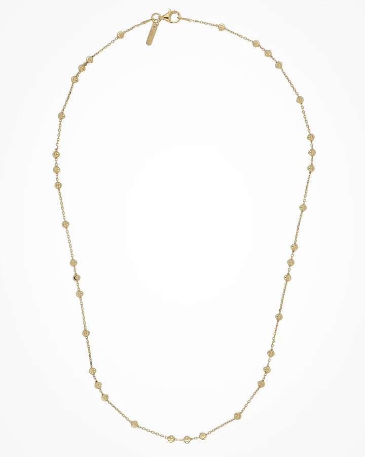 Station Moon 3+1 Silver Necklace