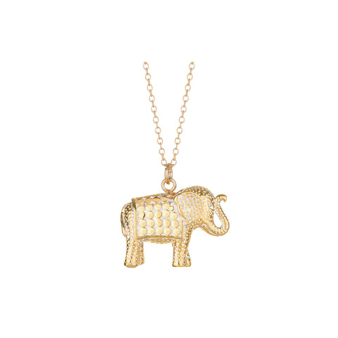 Anna Beck Large Elephant Pendant