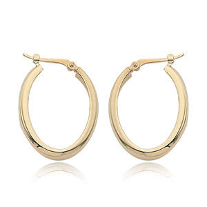 Yellow Gold Hoop Earrings