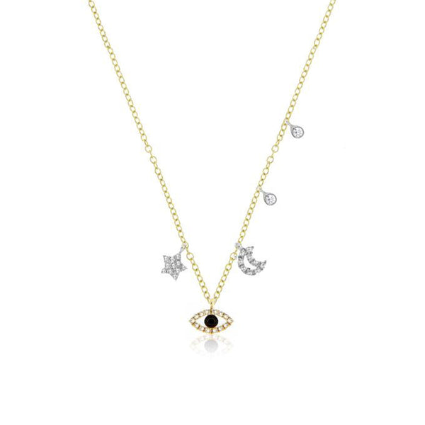 Meira T Opal and Diamond Bezel Necklace – Meira T Boutique