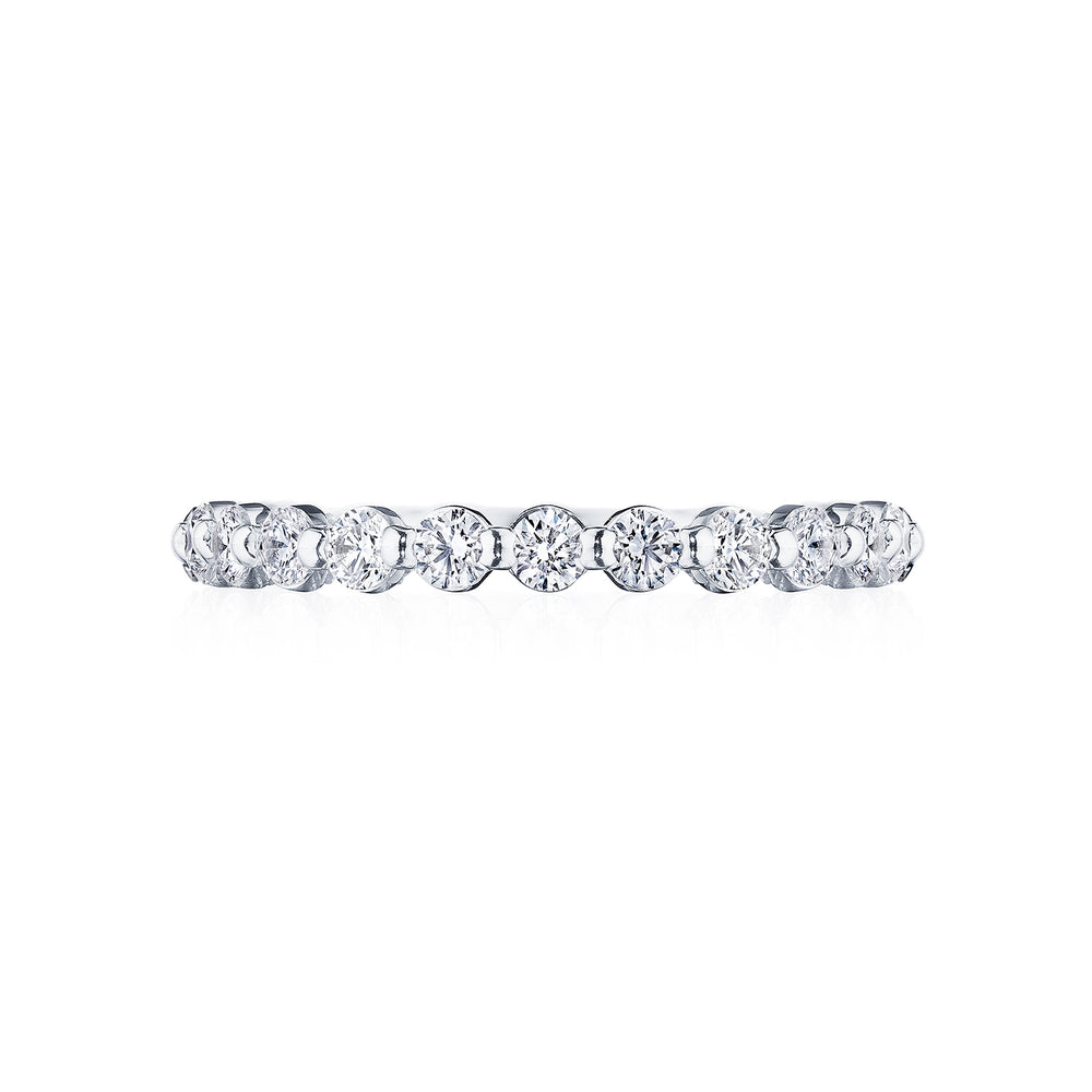 TACORI Sculpted Crescent Diamond Wedding Band