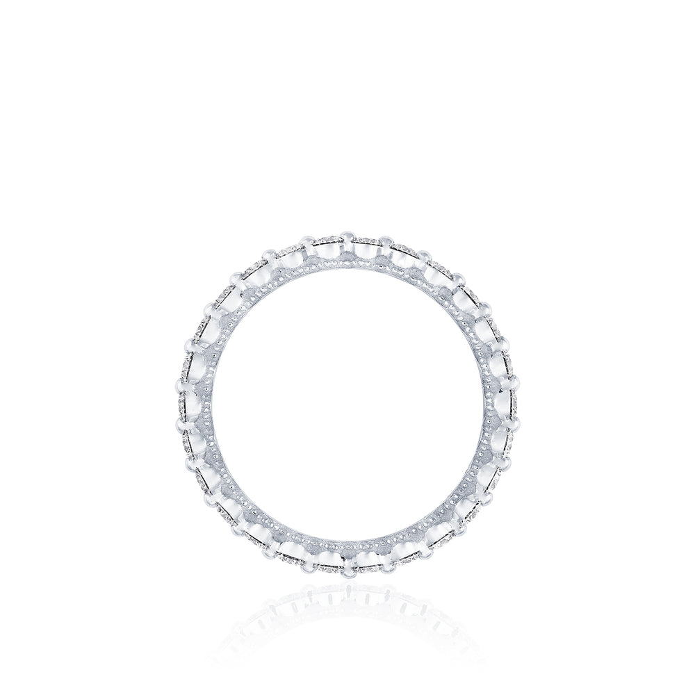 TACORI Sculpted Crescent Diamond Wedding Band