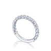 Tacori Sculpted Crescent Diamond Wedding Band