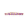 Tacori Sculpted Crescent Pink Sapphire Band