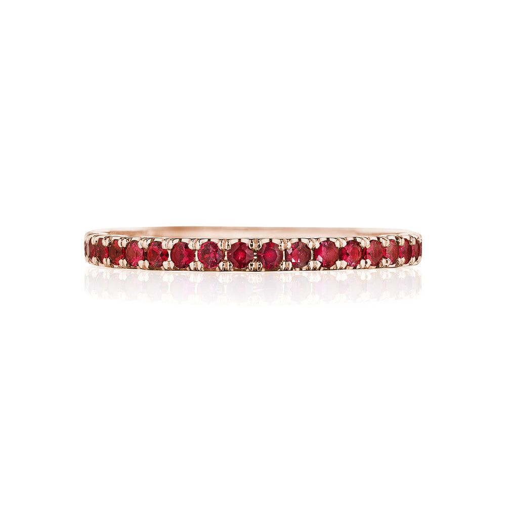 TACORI Sculpted Crescent Ruby Band