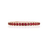Tacori Sculpted Crescent Ruby Band