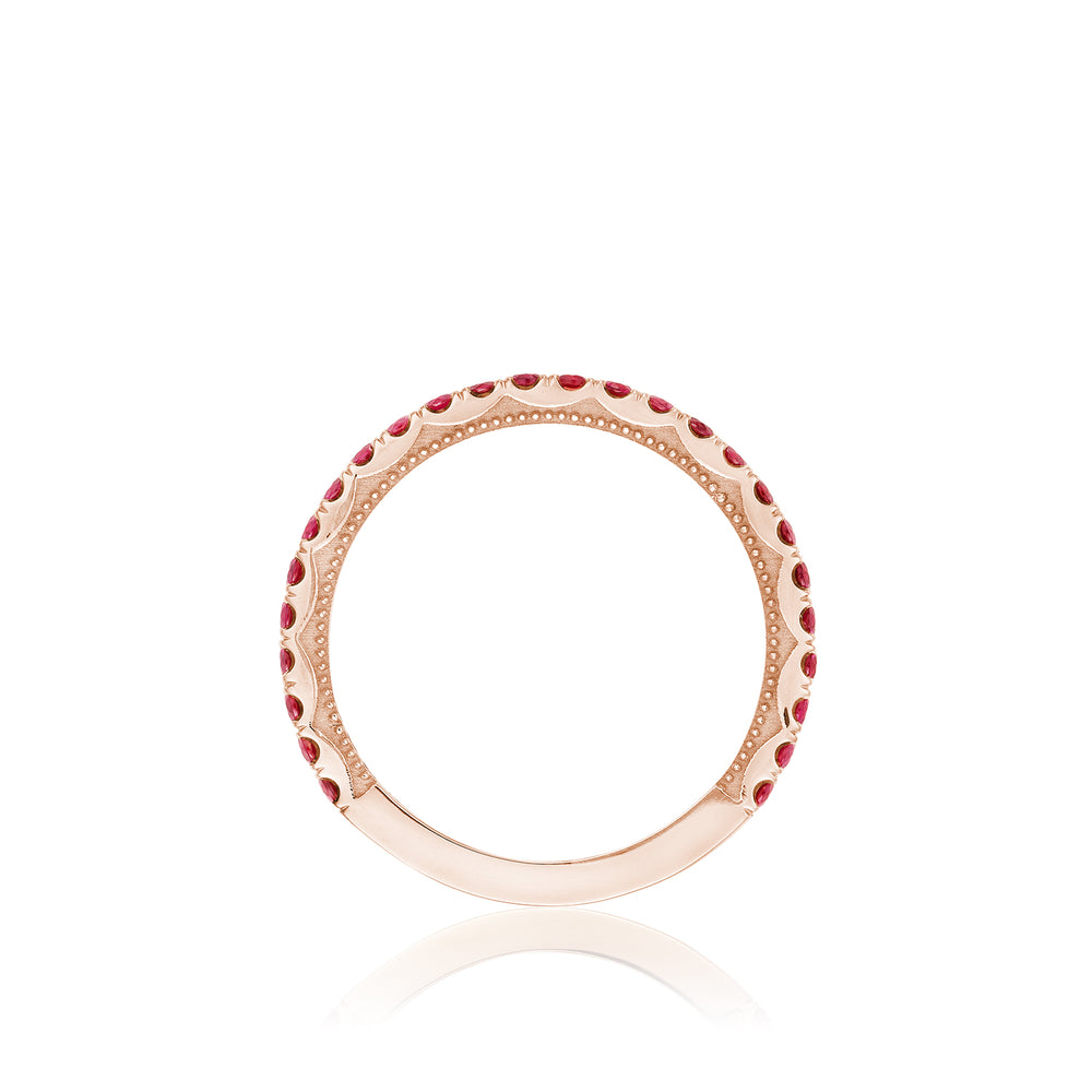 TACORI Sculpted Crescent Ruby Band