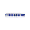 Tacori Sculpted Crescent Sapphire Band