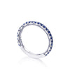 Tacori Sculpted Crescent Sapphire Band