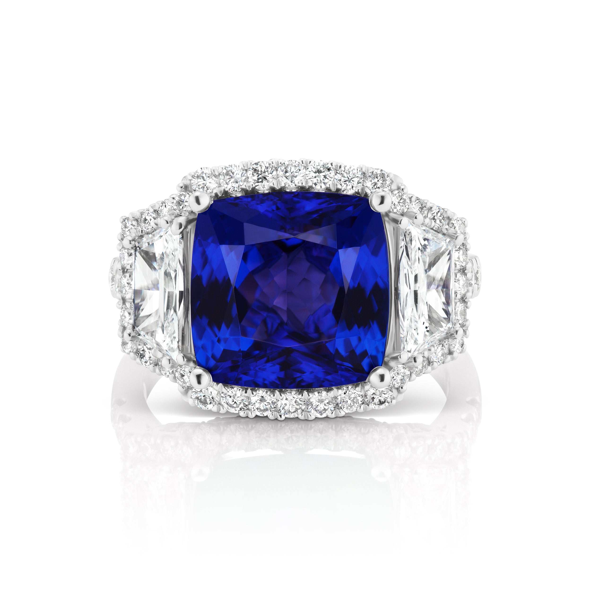 Barmakian Tanzanite and Diamond Ring