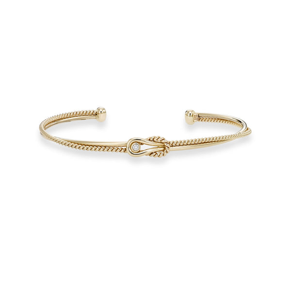 Phillip Gavriel Italian Cable L'Infinito Cuff Bracelet